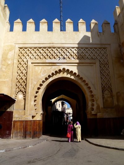 Bab Semmarine, porte mérinide de Fès el-Jdid